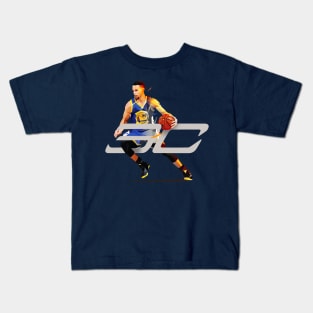 Curry Low Poly Kids T-Shirt